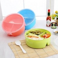 Children Plastic Lunch Student Lunch Box Frame Food Container Storage