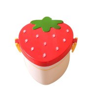 Strawberry Lunch Box Double Tier Cute Bento Lunchbox Microwave Food Container