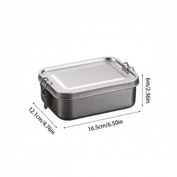 Reusable Bento Lunch Box for School Office Snacks and Meal Prep