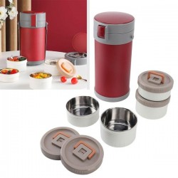 Stainless Steel Insulated Lunch Box Food Storage Container with Venting Valves