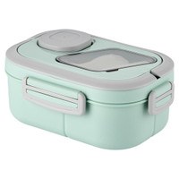 Bento Lunch Boxes with Compartments Food Storage Container Microwave Safe