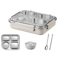 Multifuntional Food Storage Box Lunch Box Students Bentos Case Lunch Organizers