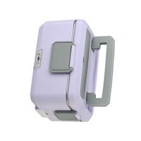 110V Electric Lunch Box Heating Lunch Box 2.5L Portable Stainless Steel Liner