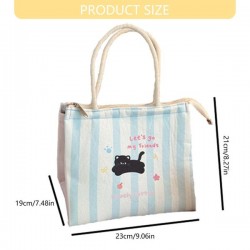 Insulated Lunch Bag Reusable Lunch Toted Bag Lunch Box Container Coolers Bag