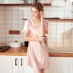 Pajamas Women's Summer Pajamas Short Sleeve Pajamas Women's Summer Home Underwear