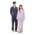 7A Antibacterial Cotton Pajama Set for Men & Women A-Class Pure Color Loungewear