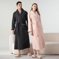 Pajamas, Women's Bathrobes, Men's Couple's Pajamas, Autumn and Winter Men's and Women's Bathrobes, Home Clothes