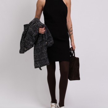 RRP 240 Sheath Dress 8 / M-L Zipped Back Asymmetric