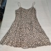 Leopard Skater Dress AU12 M 100 Viscose Boho Mini