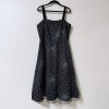 Women s Black Tulle Overlay Dress Sz 10P A-line