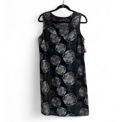 Women's Multicolor Floral Midi Dress Size 14