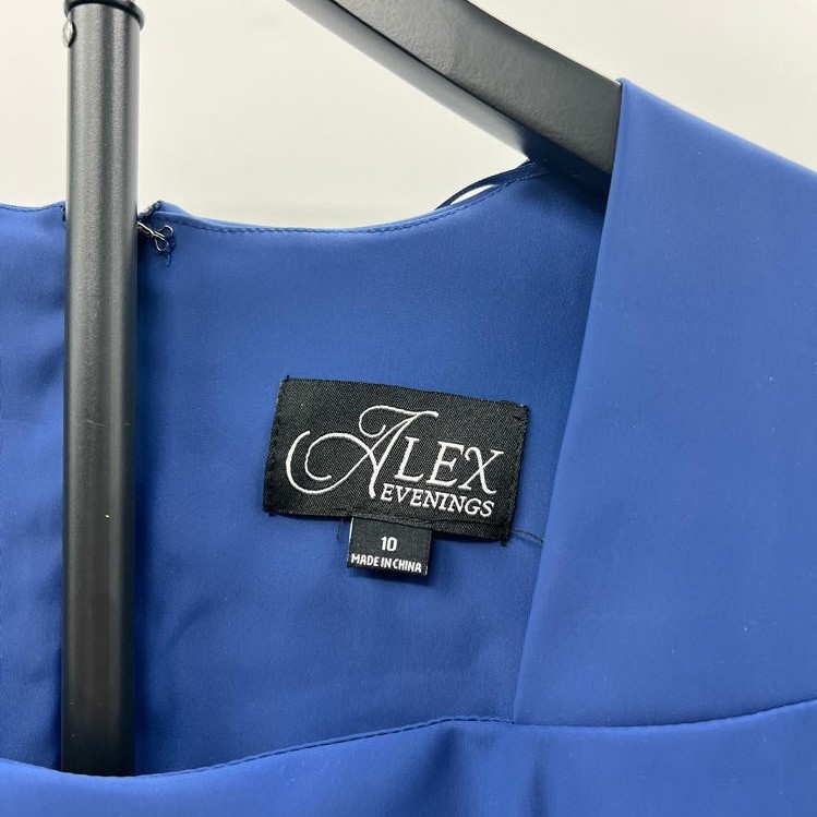 Women's Slimming Short Sheath 3/4 Sleeve Dress, Indigo