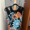 Womens Sleeveless Multicolor Dress (Tag Missing, See Measurements)