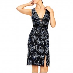 Women's Black Midi Dress Size 8